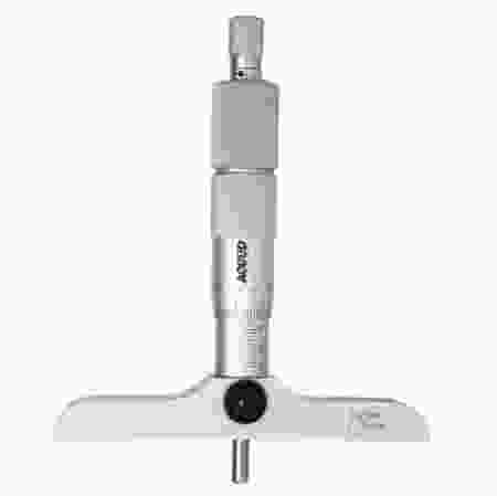 ACCUD głębokościomierz mikrometryczny 0-25/0,01mm podstawa 101,5x17mm końcówka płaska 392-001-01 