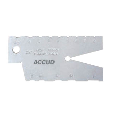 ACCUD wzorzec zarysu gwintu 2-12mm Tr30° 927-012-01 