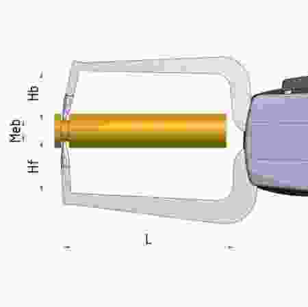 KROEPLIN macki pomiarowe analogowe zewnętrzne 0-10/0,005 mm D110S 854.959 