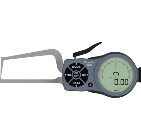 KROEPLIN macki pomiarowe elektroniczne zewnętrzne 0-20/0,001 mm K2R20S 854.956 