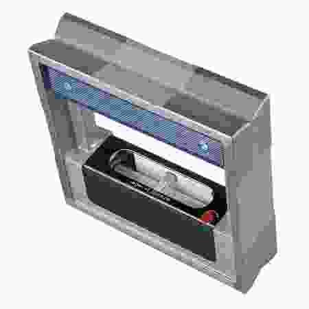 RÖCKLE poziomica ramowa 200x200x40mm (dokładność 0,5mm/m) 853.374 