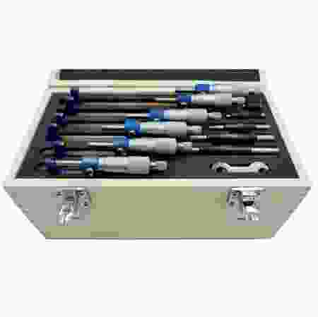 SCHUT zestaw mikrometrów analogowych 0-300/0,01mm 906.059 