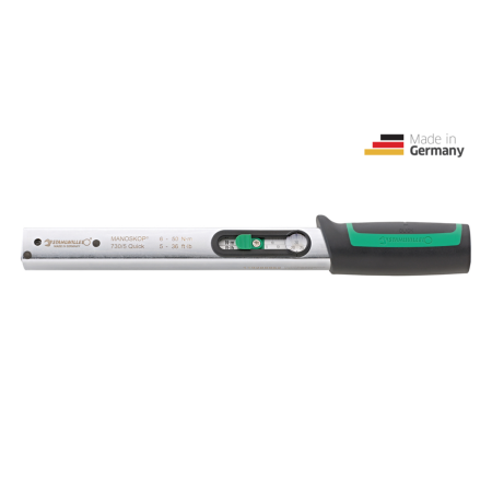STAHLWILLE klucz dynamometryczny 6-50 Nm 730 QUICK MANOSKOP na wtykowe końcówki 50584005 