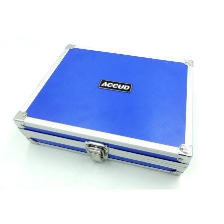 ACCUD grubościomierz zegarowy 0-10/0,01 mm z podstawą 444-010-11B