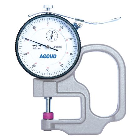 ACCUD grubościomierz zegarowy 0-10/0,01mm 443-010-12