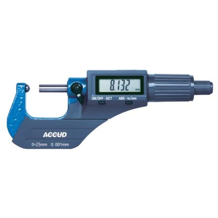 ACCUD mikrometr elektroniczny sferyczny 50-75/0,001mm 331-003-03