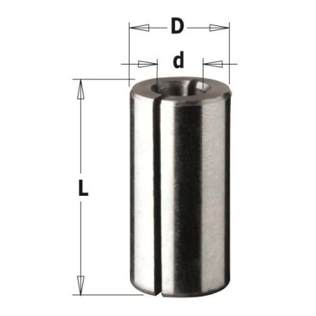 CMT tuleja redukcyjna do wierteł i frezów 8x12x25 799.380.00