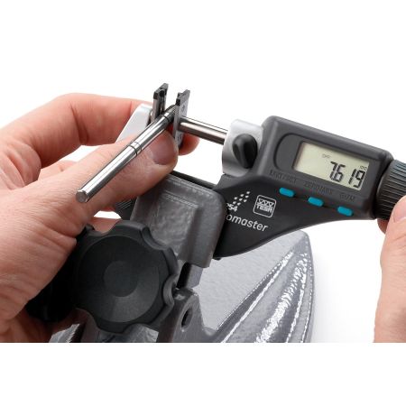 MARTIN + TSCHOPP wałeczki pomiarowe w oprawce fi 0,390mm do gwintów (otwór fi 8 mm) 837.848