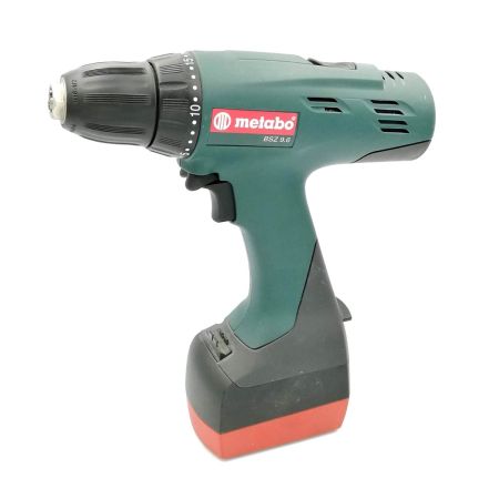 METABO wiertarko-wkrętarka akumulatorowa BSZ 9.6 (2 x 1.4Ah NiCd) w walizce (60215200)