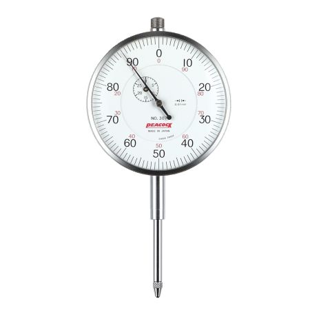 PEACOCK czujnik zegarowy 0-50/0,01mm DIN878 z uchwytem 855.557