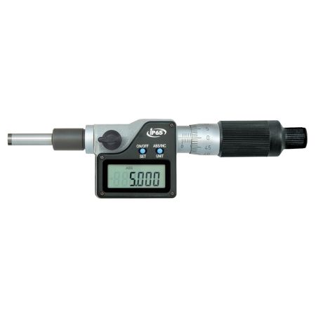 SCHUT głowica mikrometryczna elektroniczna 0-25/0,001 mm końcówka sferyczna IP65 909.898