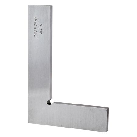 SCHUT kątownik stalowy bez stopki 300x200mm DIN 875/1 + świadectwo wzorcowania 670.027 WZORC