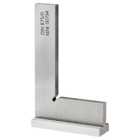 SCHUT kątownik stalowy ze stopką 100x70mm DIN 875/1 670.223