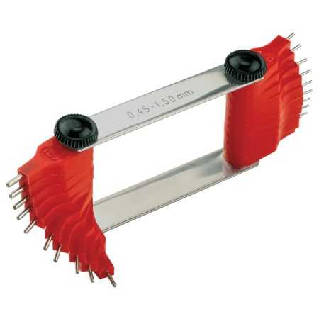 SCHUT komplet sprawdzianów do dysz Ø 1,50-3,00 mm 16 szt. 856.108