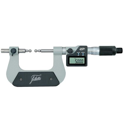 SCHUT mikrometr elektroniczny do kół zębatych 125-150/0,001mm bez końcówek 909.864