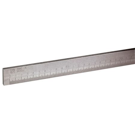 SCHUT przymiar 1000x40x8mm stal nierdzewna DIN 866 A 771.006