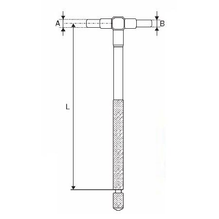 SCHUT sprawdzian nastawny do pomiaru średnic Ø12,7-19mm 906.605