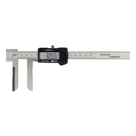 SCHUT suwmiarka elektroniczna 15-150 mm/0,01 mm o szczękach nożowych 906.824