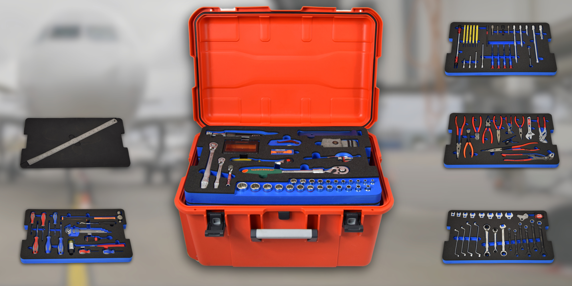 “Porządek w narzędziach na najwyższym poziomie” - czyli specjalne wkłady piankowe przeznaczone do zadań specjalnych.